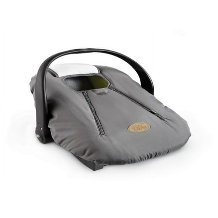 Cozy Cover 2-in-1 Infant Carrier Baby Car Seat Cover, Gray