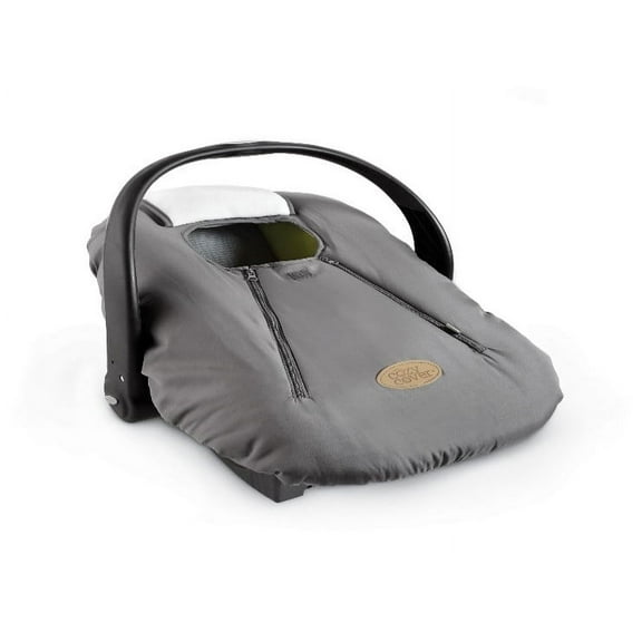 Cozy Cover 2-in-1 Infant Carrier Baby Car Seat Cover, Gray