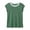 Green, variant on Womens T Shirt Short Sleeve Crew Neck Basic Color Block Tee Tops