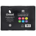 thumbnail image 7 of Cheep! Acrylic Paints, 2.5 oz. Tube - 6 Color Flourescent Paint Set, Perfect for Artists - Quality Acrylic Paint Heavy Body Artist and Student, 7 of 7