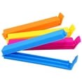 thumbnail image 5 of 3uds. Paquete de 5 clips de cierre de alimentos para mantener frescos con 11 cm de longitud para bolsas de alimentos y refrigerios, 5 of 5