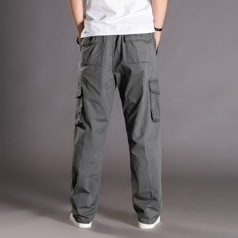 Long Pants For Men Men'S Casual Fashion Loose Plus Size Outdoors Sports  Trousers Long Pants Green Xxxxxl,ac3041