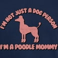 thumbnail image 3 of CafePress - Poodle Mommy Dark T Shirt - Men's Classic Graphic Cotton T-Shirt, 3 of 4