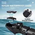 thumbnail image 4 of 2.4G APP Remote Control Giant Python with Camera, Flexible Spine Water Snake Robot with Dual Speed Modes & Dual Control, Waterproof RC Snake for Adults, Black, 4 of 7
