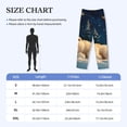 thumbnail image 4 of Rateoe Starry Sky Sleep White Bear Pattern Men’s Ultra-Soft Comfy Pajama Lounge Pants Sleepwear,Comfortable Lounge Wear,lightweight Pajamas, Casual Home Wear-Large, 4 of 6