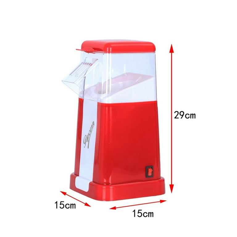 Hot Air Oil-Free Small Popcorn Machine for Kitchen Home