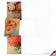20 Blank All Occasion Cards Assorted (10 Designs, 2 Each) - Full Blooms