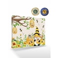 thumbnail image 2 of Yellow Daisy Gnomes Wall Art for Living Room,Canvas Picture Wall Decor for Bathroom Bedroom,Pastoral Bees Floral Botanical Beige Painting Artwork for Office Kitchen Hallway Dining Room Decor 16"x20", 2 of 8