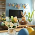 thumbnail image 5 of Center Table Decor Easter Fake Floral Crafts, Easter Signs Easter Table Decorations, Egg Figurines Home Decor, Table Centerpieces for Dining Room(1PC), 5 of 6