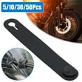 thumbnail image 4 of 5-50 Black Rubber Band Motorcycle Parts Frame Securing Cable Ties Wiring Harnes^ Q7C8, 4 of 8
