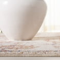 thumbnail image 4 of Safavieh Heirloom Kenelm Floral Polyester Area Rug, Ivory/Navy, 5'3" x 7'6", 4 of 11