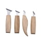 thumbnail image 4 of Juego de 7 piezas de cinceles para tallar en madera, kit de herramientas para tallado, herramienta de mano para carpintería DIY., 4 of 7