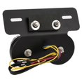 thumbnail image 4 of 12V Round Motorcycle LED Brake Tail Light Rear Lamp Universal Modified AccessorySmoky Lens, 4 of 4