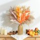 thumbnail image 3 of Decoración de otoño Pampas Grass 100 Uds ramo decoración del hogar flores secas de larga duración ramo Reed Rabbit Ta, 3 of 5