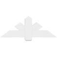 thumbnail image 2 of 48"W x 18"H x 2"D x 6"F, 9/12 Pitch, Kennewick Architectural Grade PVC Gable Bracket, 2 of 8