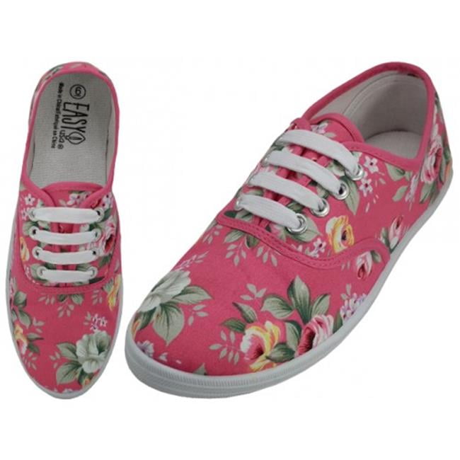 Easy USA W5209 Lady CVO Rose Printed Shoe, 24 Pairs Easy USA W5209 Lady CVO Rose Printed Shoe, 24 Pairs
