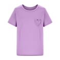 thumbnail image 1 of RXIRUCGD 2025 Vêtements d'Été pour Enfants Nouveaux T-Shirts d'Été pour Enfants Manches Raglan Manches Courtes T-Shirt Graphique Col Rond T-Shirt Filles Haut Décontracté, 1 of 5
