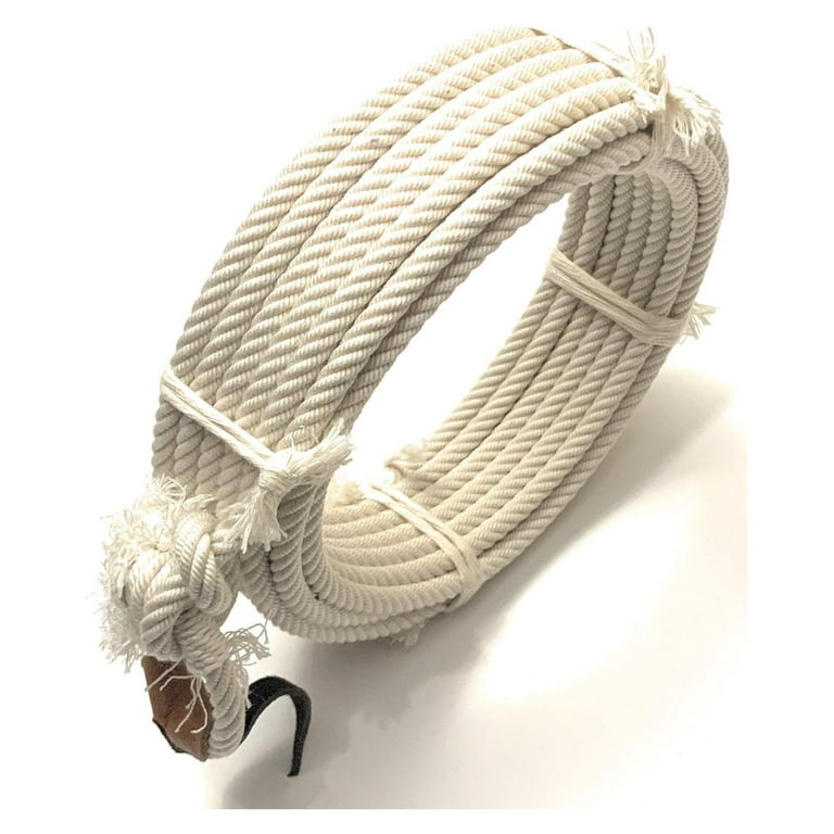 CodYinFI Kids Western Lasso Rope Lariat, 25 ft Ranch Cotton Rope