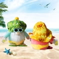 thumbnail image 3 of 1pc gnome muñeca encantadora playa bikini muñeca gnome muñeca práctica ventana adorno, 3 of 6