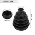 thumbnail image 4 of Kit de bota de junta CV exterior Unique Bargains No.28396AG011 con abrazaderas para Subaru Crosstrek 2013, 4 of 7