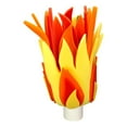 thumbnail image 4 of Foam Flames Wig - Anime Wig - Orange Fire Wig - Cosplay wig - Party Gift Wig - Fire Wig - Crazy Hat Day, 4 of 5