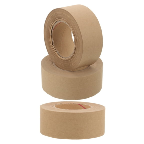 3 Rolls Water Activated Backing Tape for Picture Framing Canvas Framing Line Frame Backing