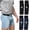 Black + Dark Blue, variant on 4 Pcs Men Side Belts No Buckle Elastic Belt Without Buckle Elastic Stretch Adjustable Belt Loop(Black + Dark Blue)