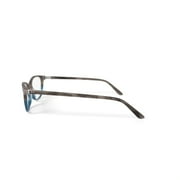Walmart Womens WOP64 Square Prescription Eyeglasses with Case, Brown Turquoise