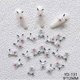 thumbnail image 3 of 20 piezas de manicura Kawaii con lazo rosa, accesorios para uñas de Anime, Kuromi Melody, Cinnamoroll, HelloKittys, 3 of 5