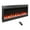 Crystal, variant on 44" Electric Fireplace Insert, Realistic Flame, Adjustable Flame Colors & Brightness, Thermostat, Fireplace Heater w/Remote, Timer, Overheating Protection, 1400W