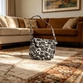 thumbnail image 5 of Bolso de Hombro con Flores y Cuentas, Bolso Texturizado Hecho a Mano para Mujer – Bolso Cruzado Vintage con Estampado Floral y Cuentas para El Día a Día., 5 of 5