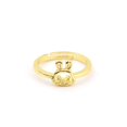 thumbnail image 1 of Gran venta de joyería de moda, anillo de mujer, bonitos anillos de animales de conejo, anillo de Metal ajustable con apertura, regalos de joyería de oro nuevo 2022 Gao Jinjia LED, 1 of 2