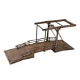 thumbnail image 3 of Modelo de construcción de puente de madera hecho a mano a escala 1:72, vehículos de reconocimiento, rompecabezas artesanal para niños, coleccionables, Hugo Puente en miniatura, 3 of 9