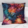 thumbnail image 1 of Designart "Artistic Leaf Damask I" Abstract Throw Pillow - Modern Pillow For Couch - Insert And Pillows Covers For Living Room Decor, 1 of 5