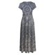 thumbnail image 5 of Puntoco Vestido Casual De Manga Corta Con Cuello Redondo Estampado Para Mujer Azul Cielo M,Regalos Para Mujer Joven, 5 of 5