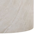 thumbnail image 5 of Safavieh Tina Cylinder Outdoor Polystone End Table, Off-White, 5 of 7