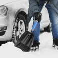 thumbnail image 6 of Snow Shovel, Lightweight Aluminum Snow Shovels with Adjustable D-Grip Handle, Detachable Parent-Child Playing Snow Removal Winter Emergency Tools Ice Shovel for Cars Driveway Garden(33.5Inch,Black), 6 of 7