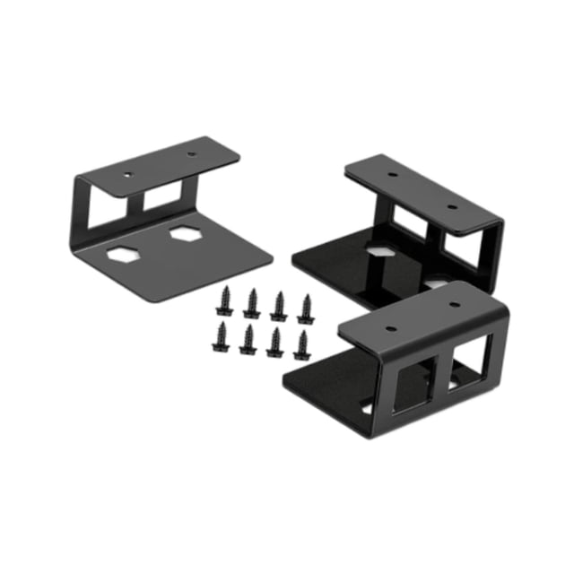 Soporte para computadora portátil debajo del escritorio, organizador, estante para computadora portátil fácil de instalar, almacenamiento resistente
