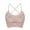 Beige, variant on Blczomt Cross Back Sports Bra Women Plus Size Yoga Spaghetti Straps Gym Bras