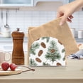 thumbnail image 6 of Pine Cone Trees Napkin Holder for Table Clear Napkin Stand Paper Holder Acrylic Organizer Dispenser Napkins for Dinner Kitchen Restaurant Room, 6 of 8
