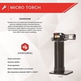 thumbnail image 7 of Power Probe MT Micro Torch (PPMT) [Car Diagnostic Tool, Butane Powered, Heating, Soldering Tool, Electronic Ignition, Adjustable Flame & Temperature] , Black, 7 of 7