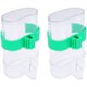 thumbnail image 1 of Juego de 2 dispensadores de agua para pájaros automáticos transparentes JFHHH pequeña, 1 of 5