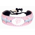thumbnail image 1 of Pink Football Miami Dolphins Bracelet, 1 of 1