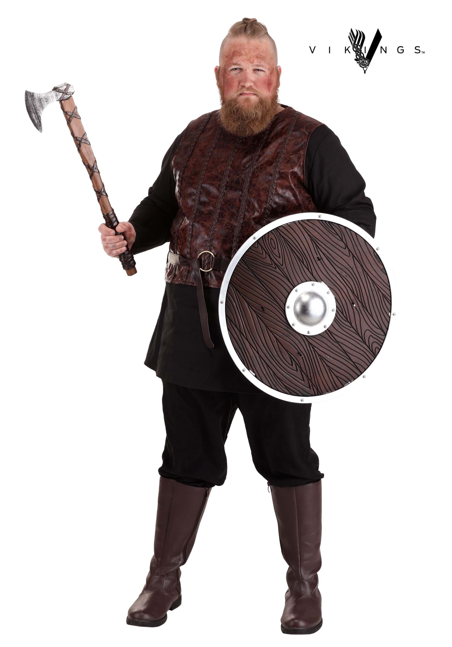 Vikings Bjorn Ironside Costume Man. Face Swap. Insert Your Face ID:944381