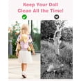 thumbnail image 6 of Lilian&Gema Baby Doll Carrier for Kids, Front and Back Doll Accessories Carrier with Adjustable Straps for Little Girls, Doll Carrier for Stuffed Animal Baby Doll, Pink, 6 of 8