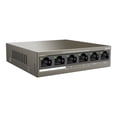 thumbnail image 2 of Tenda TEF1106P-4-63W - Switch - unmanaged - 4 x 10/100 (PoE+) + 2 x 10/100 (uplink) - desktop - PoE+ (63 W), 2 of 3