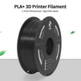 thumbnail image 4 of PLA + Filamento de impresora 3D 1,75 mm Precisión dimensional +/- 0,02 mm 1 kg (2,2 libras) Consumib Abanopi Rojo, 4 of 7