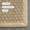 thumbnail image 3 of nuLOOM Hesse Checker Weave Seagrass Indoor/Outdoor Area Rug, 3' x 5', Hesse Natural, 3 of 8