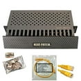 thumbnail image 2 of Neat Patch 2U cable Management Kit - 2 Packs w 48 cAT6 Patch cables (2FT Yellow), 2 of 3