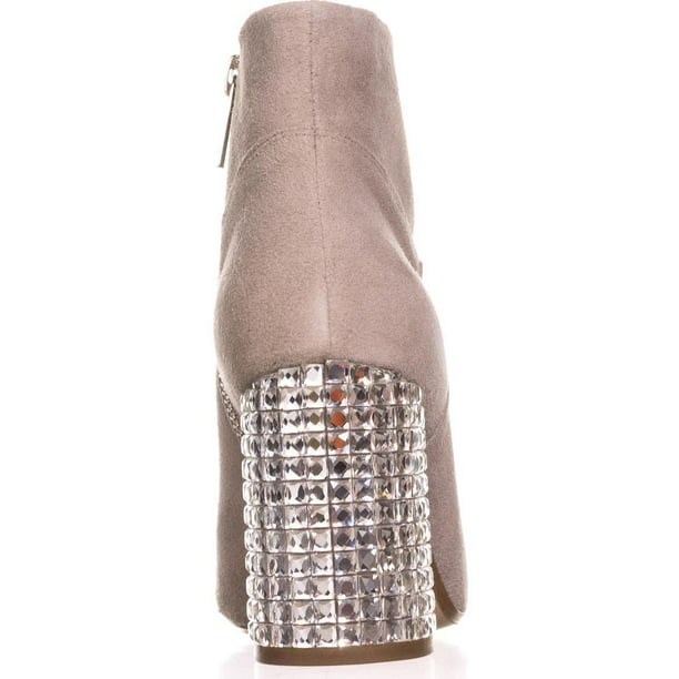 tro på sengetøj at forstå Womens MICHAEL Michael Kors Arabella Studded Heel Ankle Boots, Pearl Grey,  5.5 US - Walmart.com